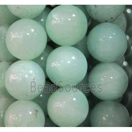 Amazonite beads, round