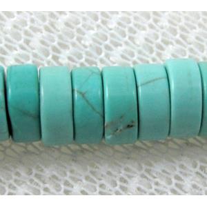 Turquoise heishi bead