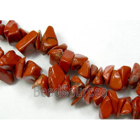 Red Jasper Chip Beads