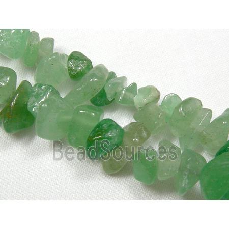 Green Aventurine Chip Beads