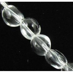 Natural Clear Quartz Bead, freeform