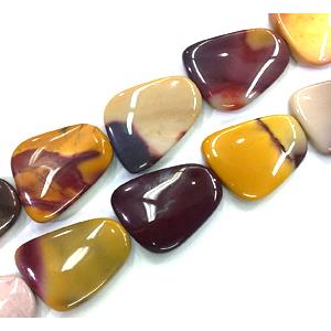 Mookaite jasper Beads, freeform