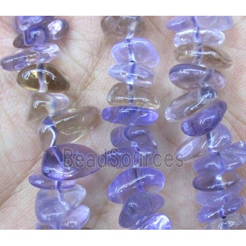 amethyst beads chips, freeform