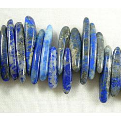 Lapis Lazuli beads, Erose Chip