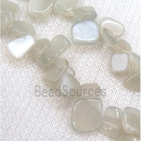 moonstone chip beads