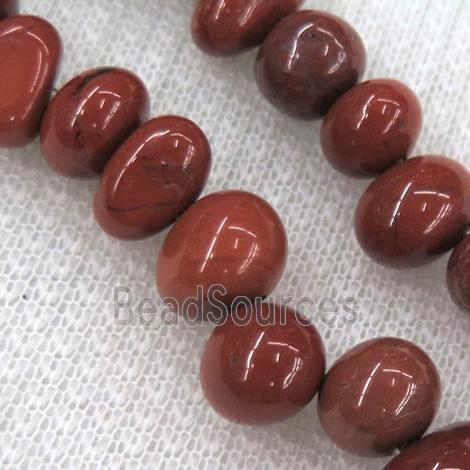 red jasper chips bead, freeform