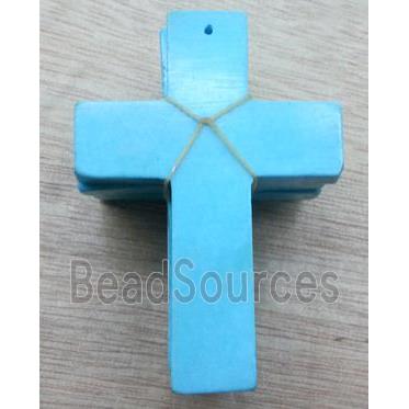 Cross Turquoise Pendant, stability