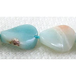 Natural Twist Leaf Gemstone bead