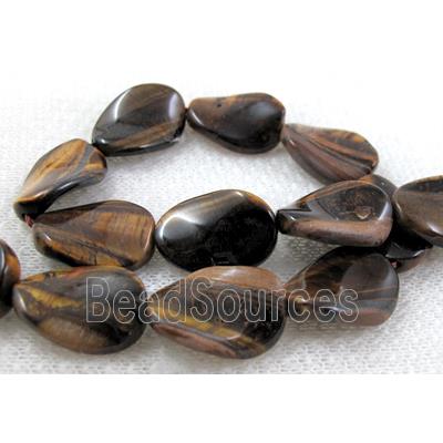 Natural Twist Leaf Gemstone bead