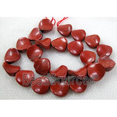 Natural Twist Coin Gemstone bead