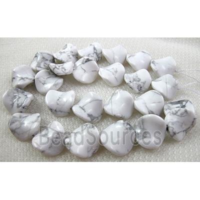 Natural Twist Coin Gemstone bead