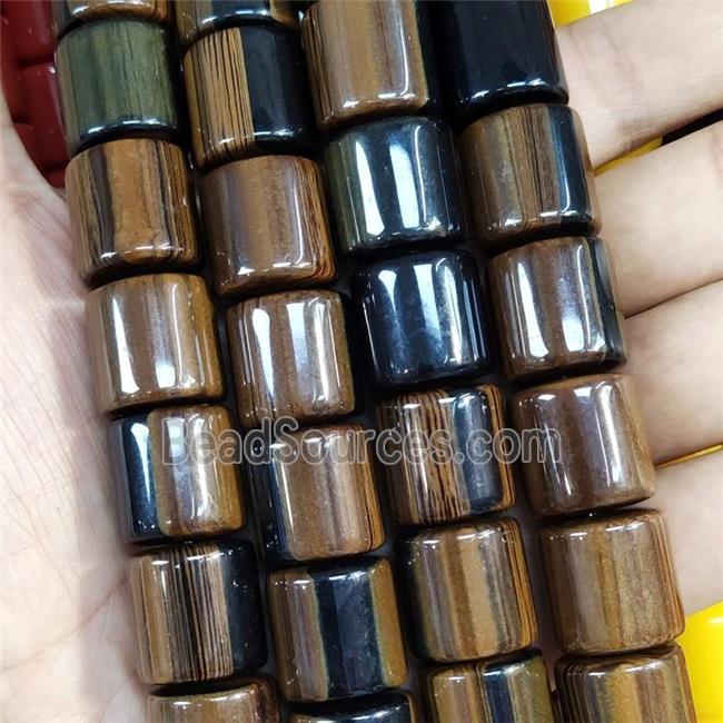 Tiger Resin Column Beads