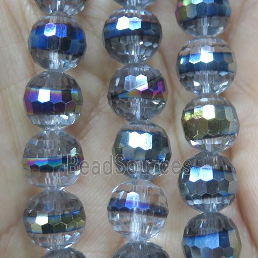 Chinese Crystal Glass beads, faceted round