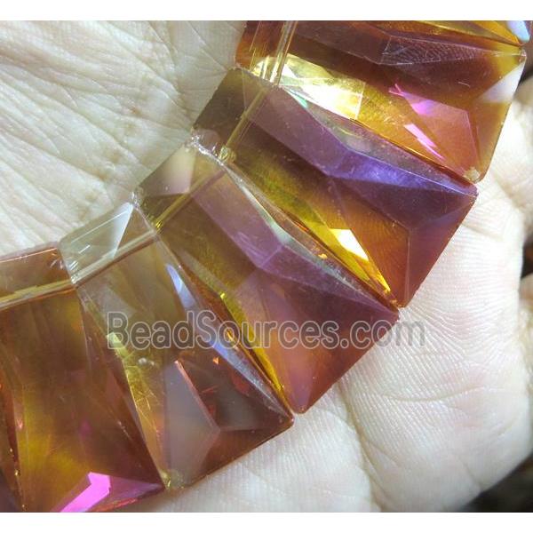 chinese crystal glass bead, faceted