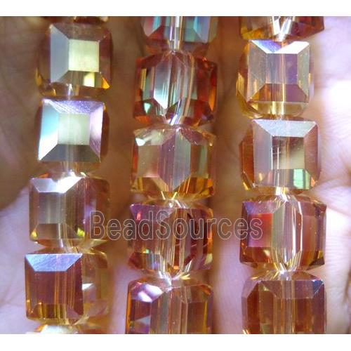 chinese crystal glass bead, faceted