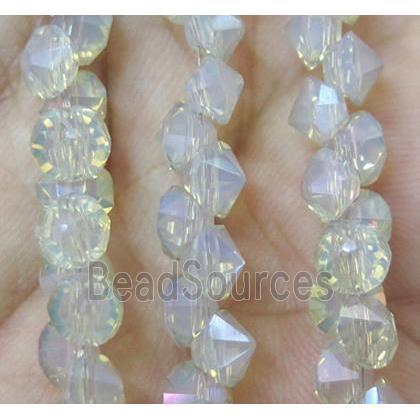 chinese crystal glass bead, diamondoid