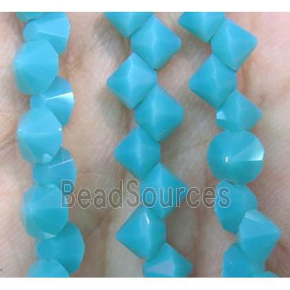 chinese crystal glass bead, diamondoid