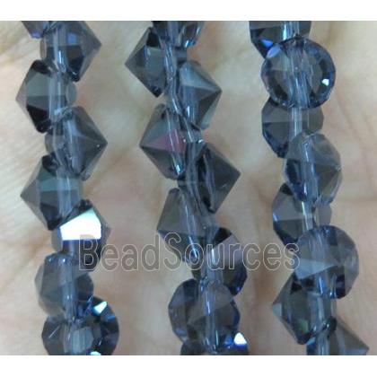 chinese crystal glass bead, diamondoid