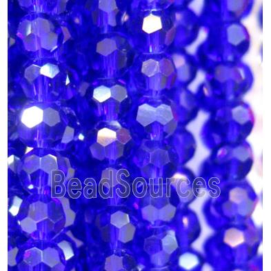 chinese crystal bead, faceted round