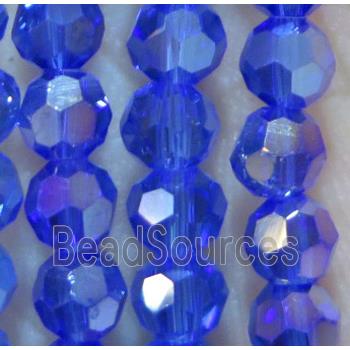 chinese crystal bead, faceted round