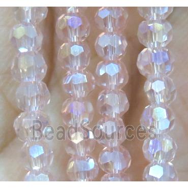 chinese crystal bead, faceted round