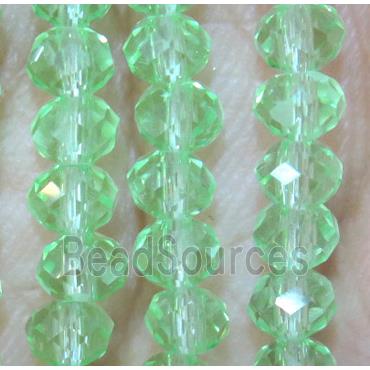 chinese crystal bead, faceted rondelle