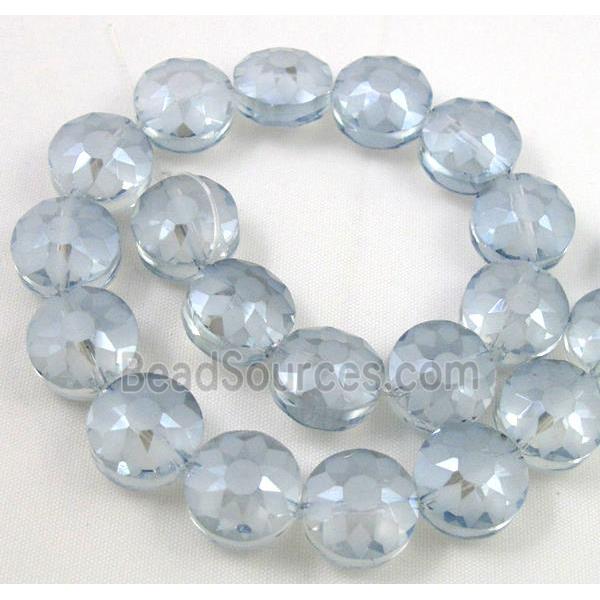 cut glass crystal bead, sun flower