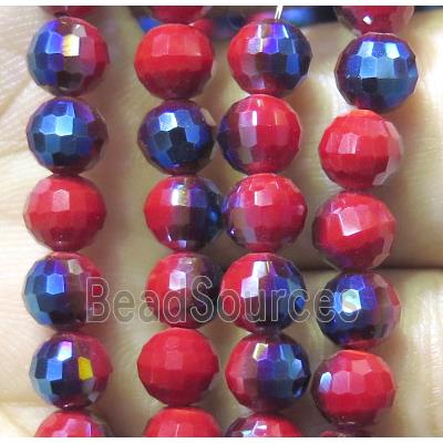 chinese crystal bead, faceted round