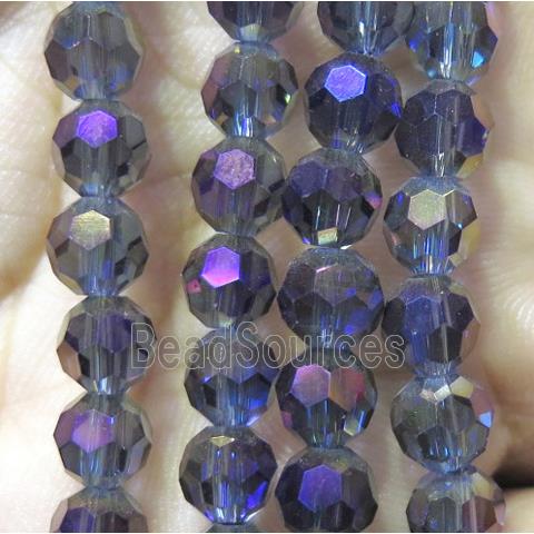 chinese crystal bead, faceted round