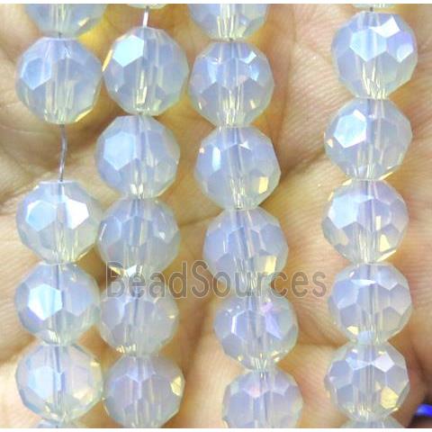 chinese crystal bead, faceted round