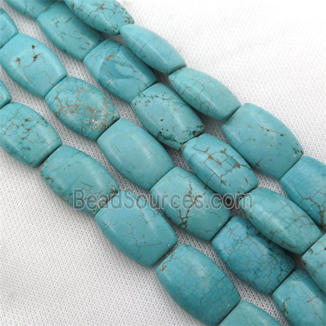 Magnesite Turquoise beads, oval