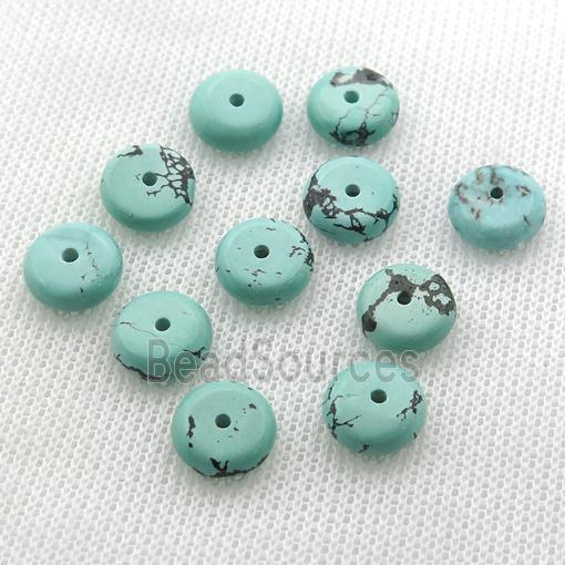 green Sinkiang Turquoise heishi beads