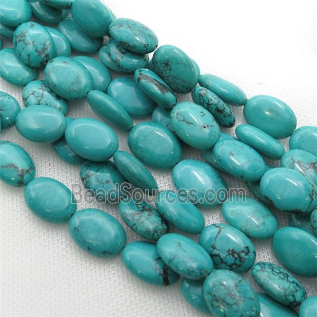 Sinkiang Turquoise oval beads