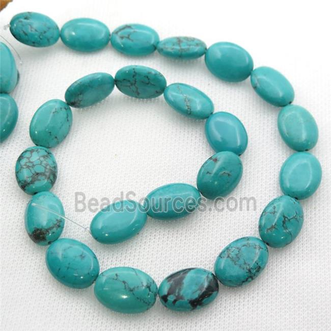 Sinkiang Turquoise oval beads