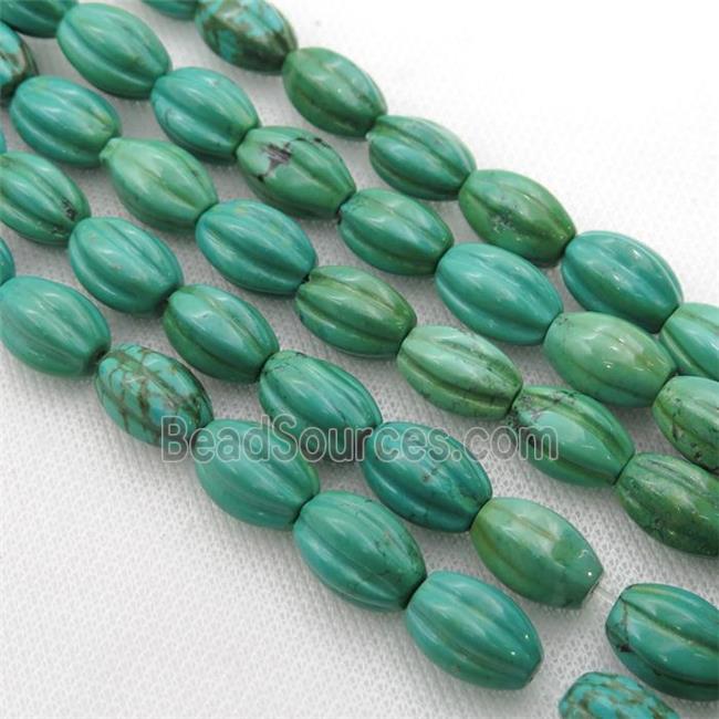 green Sinkiang Turquoise Beads