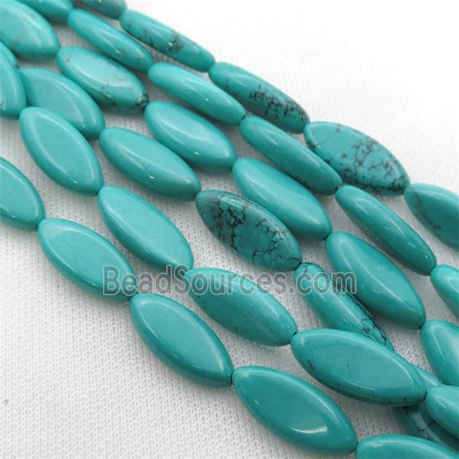 Sinkiang Turquoise oval beads