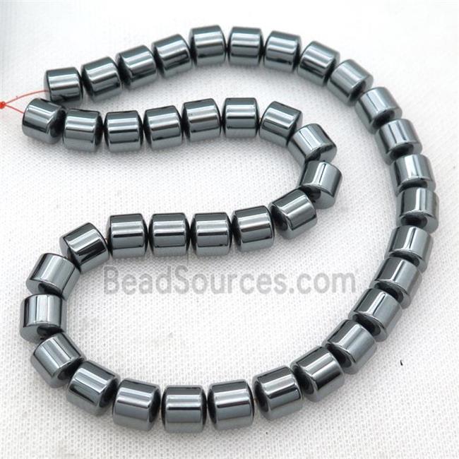 black Hematite tube beads