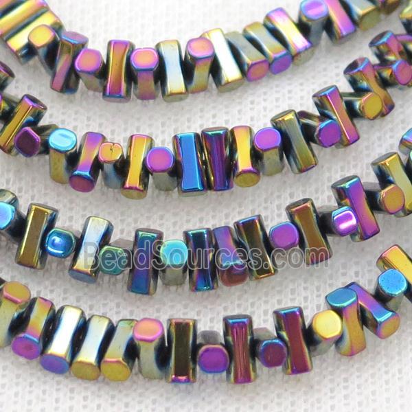 Rainbow Hematite Beads Stick