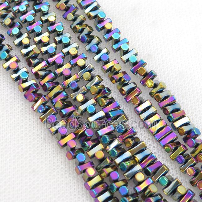 Rainbow Hematite Beads Stick