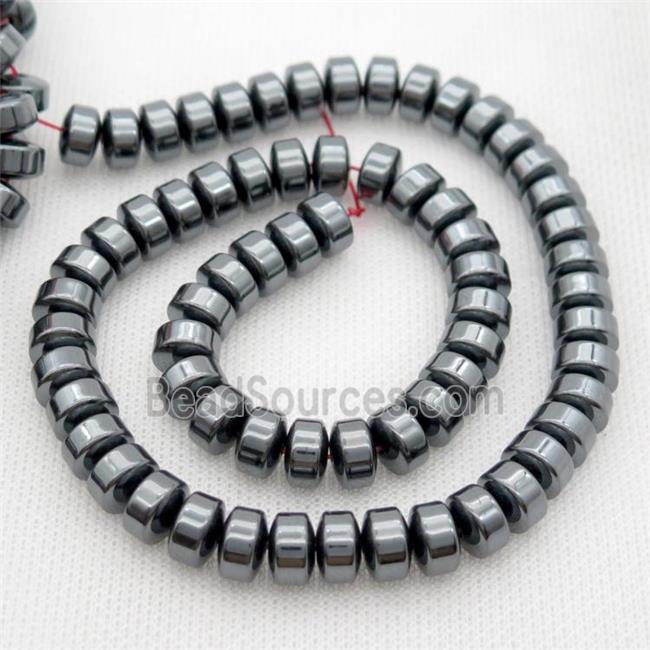 Black Hematite Heishi Beads