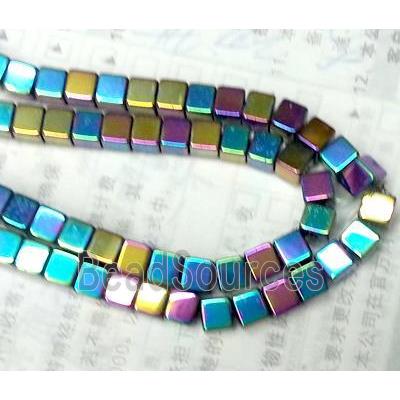 Hematite bead, no-Magnetic, colorful plated