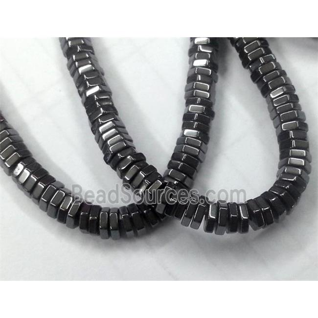 Hematite beads, no-Magnetic, hexagon