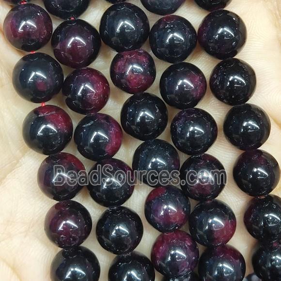 round Jade Beads, dye