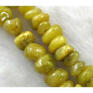 jade beads, Dye chips, stabile