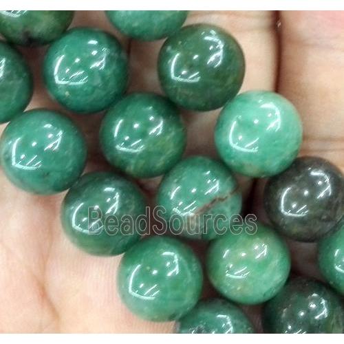 round green African Jade Beads