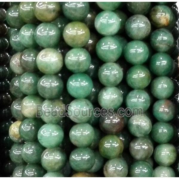 round green African Jade Beads