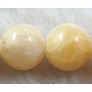 Round Jade gemstone, dye, stabile