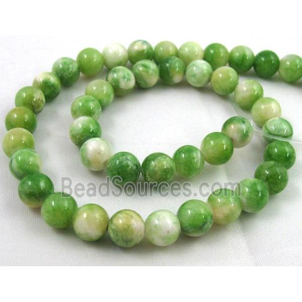 Persia jade, round, stabile, green