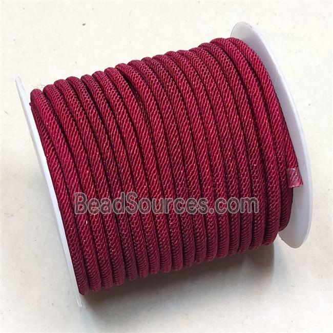 Red Nylon Wire Cord