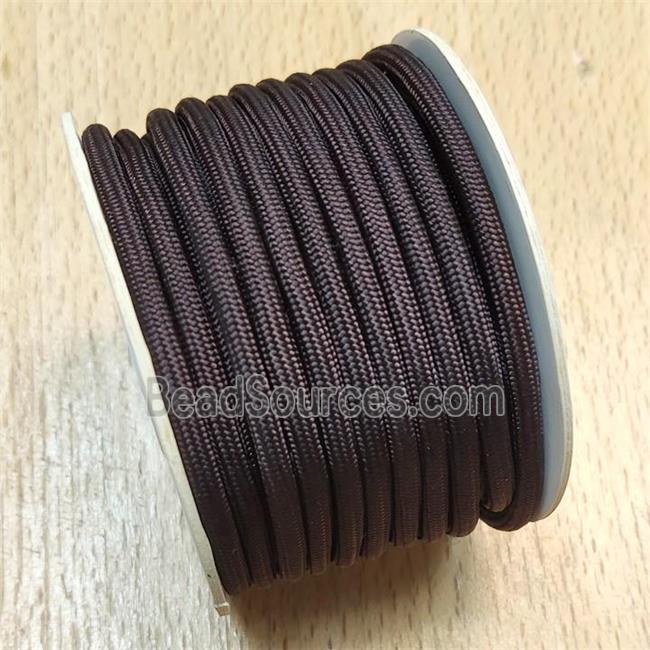 Nylon Cord Deep Coffee